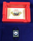New World Robusto 21 Count Box with FREE Ashtray & Cutter